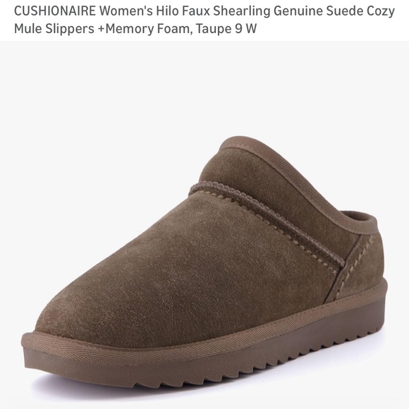 Cushionare 9 Wide Brown Women's Mules; NWOT - Picture 8 of 8